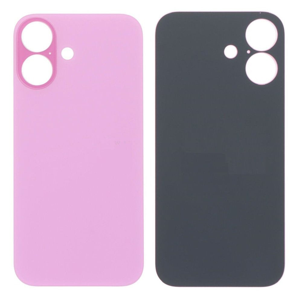 Back Glass Panel for Apple iPhone 16 Pink - EGFix Back Glass Panel for Apple iPhone 16 Pink - EGFix